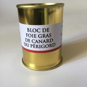 Bloc de foie gras de canard du périgord