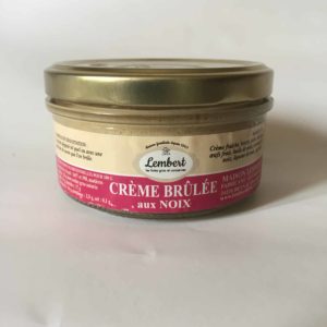 Crème brulée aux noix du Périgord