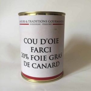 cou d'oie farci au foie gras du périgord